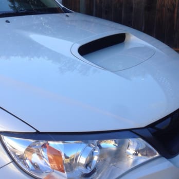 Elite Auto Films - Partial hood clear bra. Barely noticeable until you're a couple feet from the hood. - Auto Detailing Near Me - San Jose, California Elite Auto Films - Partial hood clear bra. Barely noticeable until you're a couple feet from the hood. - Auto Detailing Near Me - San Jose, California