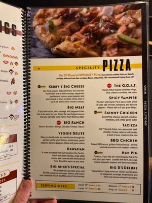 Menu photo 8 Generations Pizzeria Wilmington, OH
