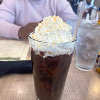 Green Eggs Cafe - Some kind of tequila latte beverage--Tasted like boozy chocolate milk - Breakfast & Brunch Near Me - Philadelphia, Pennsylvania