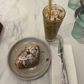 InGrano - Almond Croissant and Iced Snickerdoodle Coffee - Breakfast & Brunch Near Me - Annapolis, Maryland
