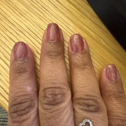 Sparkling nails