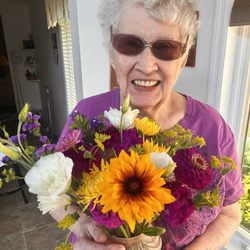 The Flower Yard - Happy 90th birthday grandma!