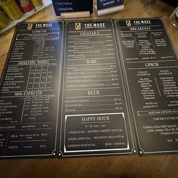 The Muse Whiskey & Coffee - Menu - Cocktail Bars Near Me - Everett, Washington The Muse Whiskey & Coffee - Menu - Cocktail Bars Near Me - Everett, Washington