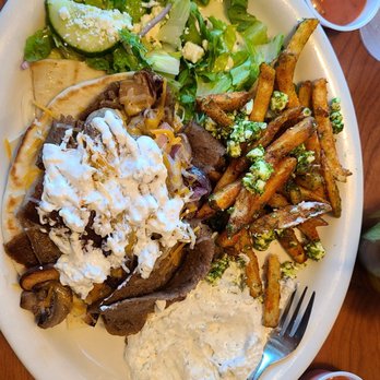 Truly Greek - Philly Cheese Steak Gyro - Mediterranean Near Me - Brandon, Florida Truly Greek - Philly Cheese Steak Gyro - Mediterranean Near Me - Brandon, Florida