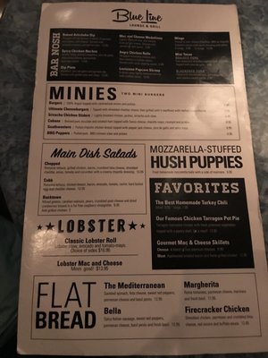 Menu photo 7 Blue Line Lounge & Grill Chicago, IL