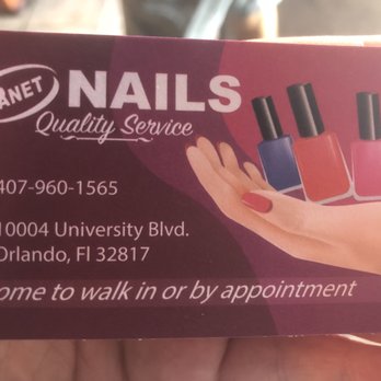 Planet Nails - Walked in-no wait. Plenty of help ready to serve you. - Nail Salons Near Me - Orlando, Florida