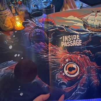 Inside Passage - Small touches the hidden photo in the menu - Cocktail Bars Near Me - Seattle, Washington