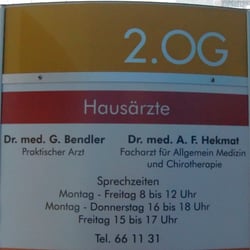 Jückstock Dr. med., Bendler Dr. med. u. Hekmat Dr.