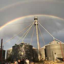Schattenbol at DeCock Farm - Double rainbow over Schattenbol!