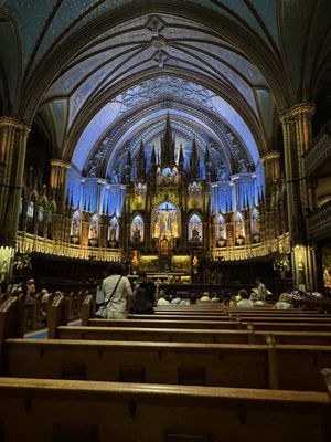 Notre-Dame Basilica of Montreal by null