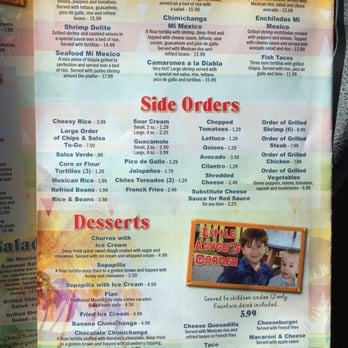 MI Mexico - Another page of menu - Mexican Near Me - Deland, Florida MI Mexico - Another page of menu - Mexican Near Me - Deland, Florida