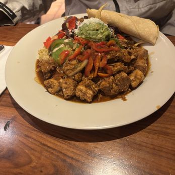 Aqui Cal-Mex - Adobo Chicken Fajitas - New American Near Me - Cupertino, California