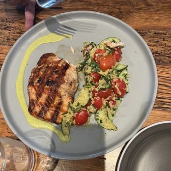 Whiskey Cake - Scottish Salmon - New American Near Me - San Antonio, Texas Whiskey Cake - Scottish Salmon - New American Near Me - San Antonio, Texas