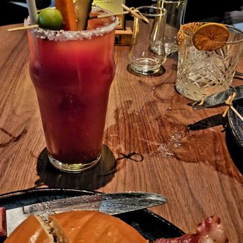 Eureka! - $8 Bloody Mary's Saturday & Sunday Yummy Bacon Burger - American Near Me - Aliso Viejo, California Eureka! - $8 Bloody Mary's Saturday & Sunday Yummy Bacon Burger - American Near Me - Aliso Viejo, California