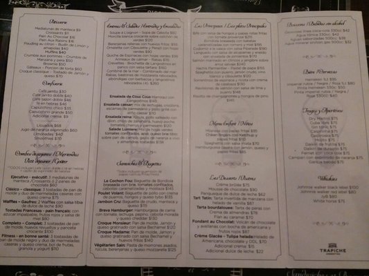 Menu photo 1 Lumière Restó Buenos Aires, C