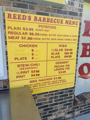 Menu photo 2 Reed's Barbecue Pulaski, TN