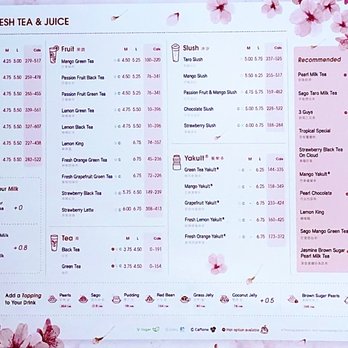 CoCo Bubble Tea - Menu - Bubble Tea Near Me - Santa Clara, California CoCo Bubble Tea - Menu - Bubble Tea Near Me - Santa Clara, California