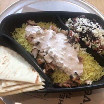 Gyroville - Chicken platter with pita and Greek salad - Greek Near Me - Doral, Florida Gyroville - Chicken platter with pita and Greek salad - Greek Near Me - Doral, Florida