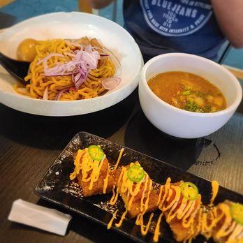 Kai Ramen - Arcadia - Tsukemen and sticky rice with tuna appetizer - Ramen Near Me - Arcadia, California Kai Ramen - Arcadia - Tsukemen and sticky rice with tuna appetizer - Ramen Near Me - Arcadia, California