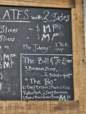 Menu photo 3 Slabs Lake City, SC