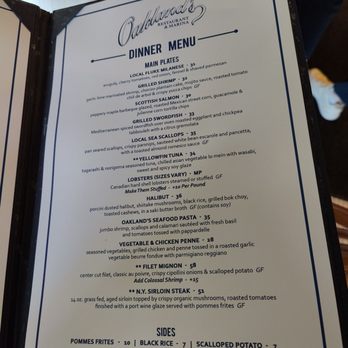 Oakland's Restaurant & Marina - Menu - Seafood Near Me - Hampton Bays, New York Oakland's Restaurant & Marina - Menu - Seafood Near Me - Hampton Bays, New York