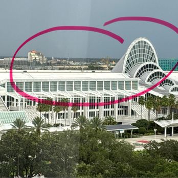 Rosen Centre Hotel - Convention Center and Universal Epic can be seen from our 12th floor room - Hotels Near Me - Orlando, Florida