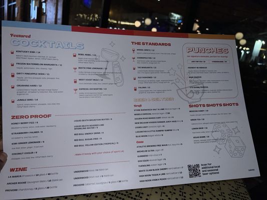 Menu photo 2 Punch Bowl Social Dallas, TX Menu photo 2 Punch Bowl Social Dallas, TX