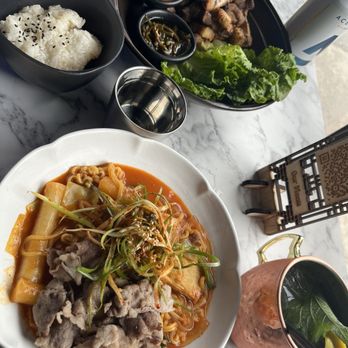 Comma - Grilled Pork Belly + Beef Joladang - Korean Near Me - Toronto, Ontario
