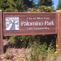 Palomino Park - A sign of fun.