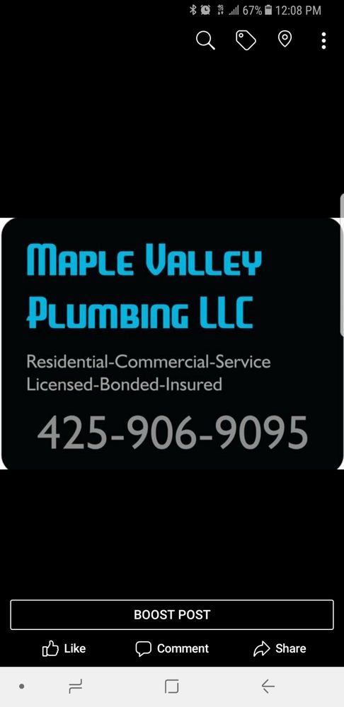Slide of Maple Valley Plumbing