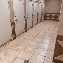 Clean restrooms... Clean restrooms...