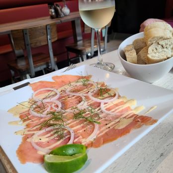 D'Oro Caffe & Market - Carpaccio di Salmone - Italian Near Me - Miami, Florida D'Oro Caffe & Market - Carpaccio di Salmone - Italian Near Me - Miami, Florida