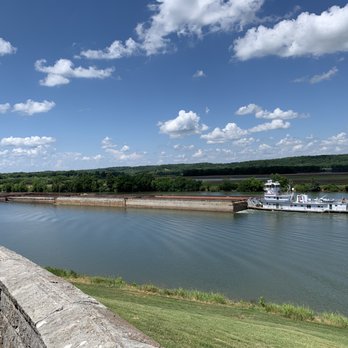 Fort Donelson National Battlefield - Large barge on the Cumberland River - Landmarks & Historical Buildings Near Me - Dover, Tennessee Fort Donelson National Battlefield - Large barge on the Cumberland River - Landmarks & Historical Buildings Near Me - Dover, Tennessee