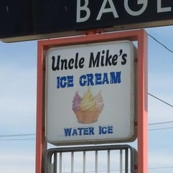 Uncle Mike's Ice Cream and Water Ice - Our road sign