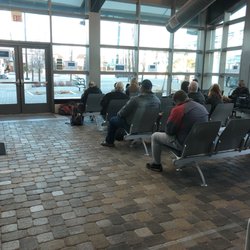 Greyhound Bus - Clean terminal, war, nice seats.