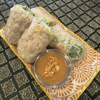 Basil Cafe Thai Cuisine - A2. Spring Rolls (2/order) - Thai Near Me - St Paul, Minnesota