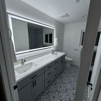 Legacy Remodeling and Construction - Mirror lighting - General Contractors Near Me - Newport Beach, California Legacy Remodeling and Construction - Mirror lighting - General Contractors Near Me - Newport Beach, California