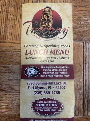 Tuscany Italian Market & Catering by null