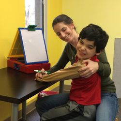 Starfish Therapies - Sitting doesn't come naturally to everyone, sometimes it involves hard work but hard work can also be fun