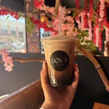 Dova Cafe - Blueberry Latte - Coffee & Tea Near Me - Ontario, California Dova Cafe - Blueberry Latte - Coffee & Tea Near Me - Ontario, California