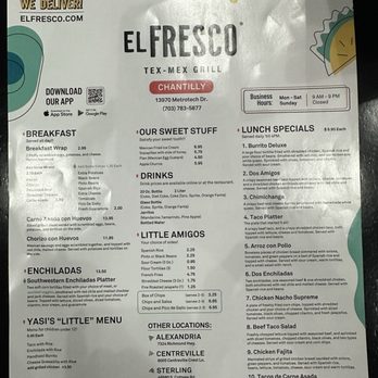 EL FRESCO MEXICAN GRILL - Updated April 2025 - 148 Photos & 128 Reviews ...