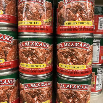 Cardenas Markets - Chipotle Chile's in Adobe sauce (for Caldo de Albondigas) - Mexican Near Me - Hayward, California Cardenas Markets - Chipotle Chile's in Adobe sauce (for Caldo de Albondigas) - Mexican Near Me - Hayward, California