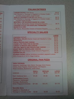 Menu photo 6 Wethersfield Pizza House Wethersfield, CT