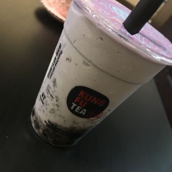 Kung Fu Tea - Taro slush w/Oreo - Coffee & Tea Near Me - Orlando, Florida Kung Fu Tea - Taro slush w/Oreo - Coffee & Tea Near Me - Orlando, Florida
