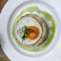 Lindsay's Cafe - Smoked trout and potato hash