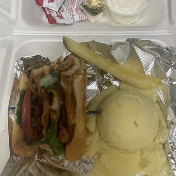 Metro Diner & Bar - Chicken Panini w/mashed potatoes - Diners Near Me - Atlanta, Georgia