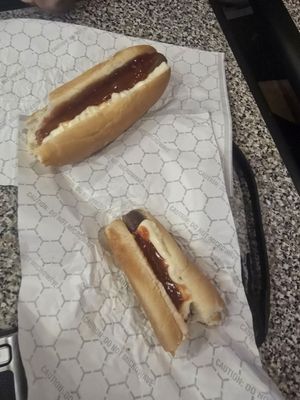Foot Long Hot Dog by null