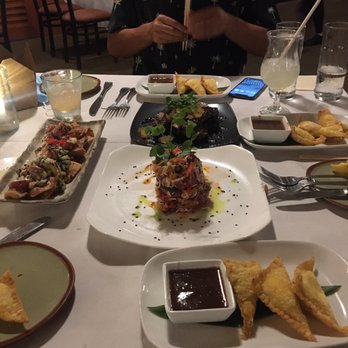 Hukilau Lanai - Lobster and Goat Cheese Wontons x3, Adam 's Poke Nachos, BBQ Ribs - Seafood Near Me - Kapaa, Hawaii Hukilau Lanai - Lobster and Goat Cheese Wontons x3, Adam 's Poke Nachos, BBQ Ribs - Seafood Near Me - Kapaa, Hawaii