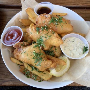Fish - Fish . And Chips ($22) - Seafood Near Me - Sausalito, California Fish - Fish . And Chips ($22) - Seafood Near Me - Sausalito, California