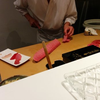 Yasu - The chef working his magic on the o-toro - Japanese Near Me - Toronto, Ontario Yasu - The chef working his magic on the o-toro - Japanese Near Me - Toronto, Ontario